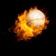 火災熱い組合せの野球